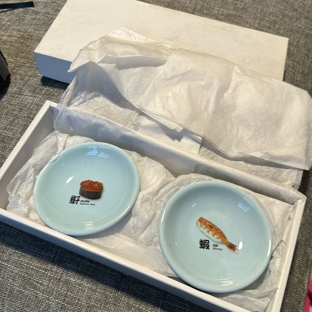 Koyo sushi plates set of 5